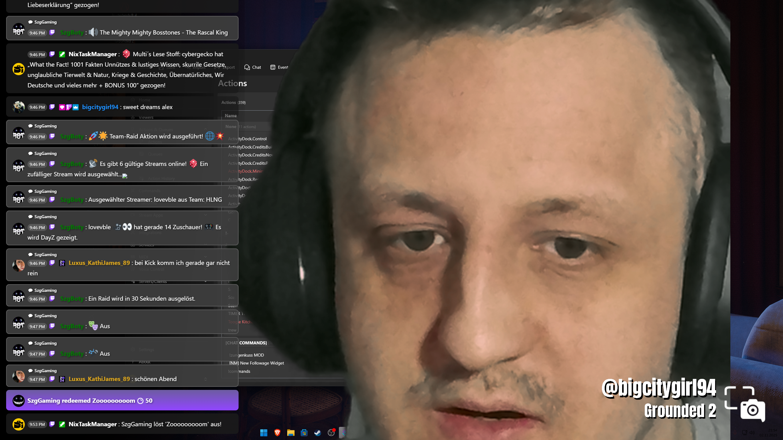 Stream-Moment
