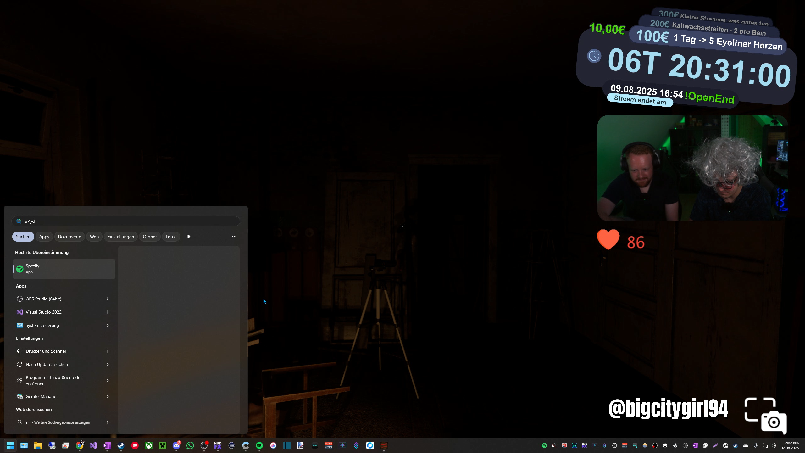 Stream-Moment