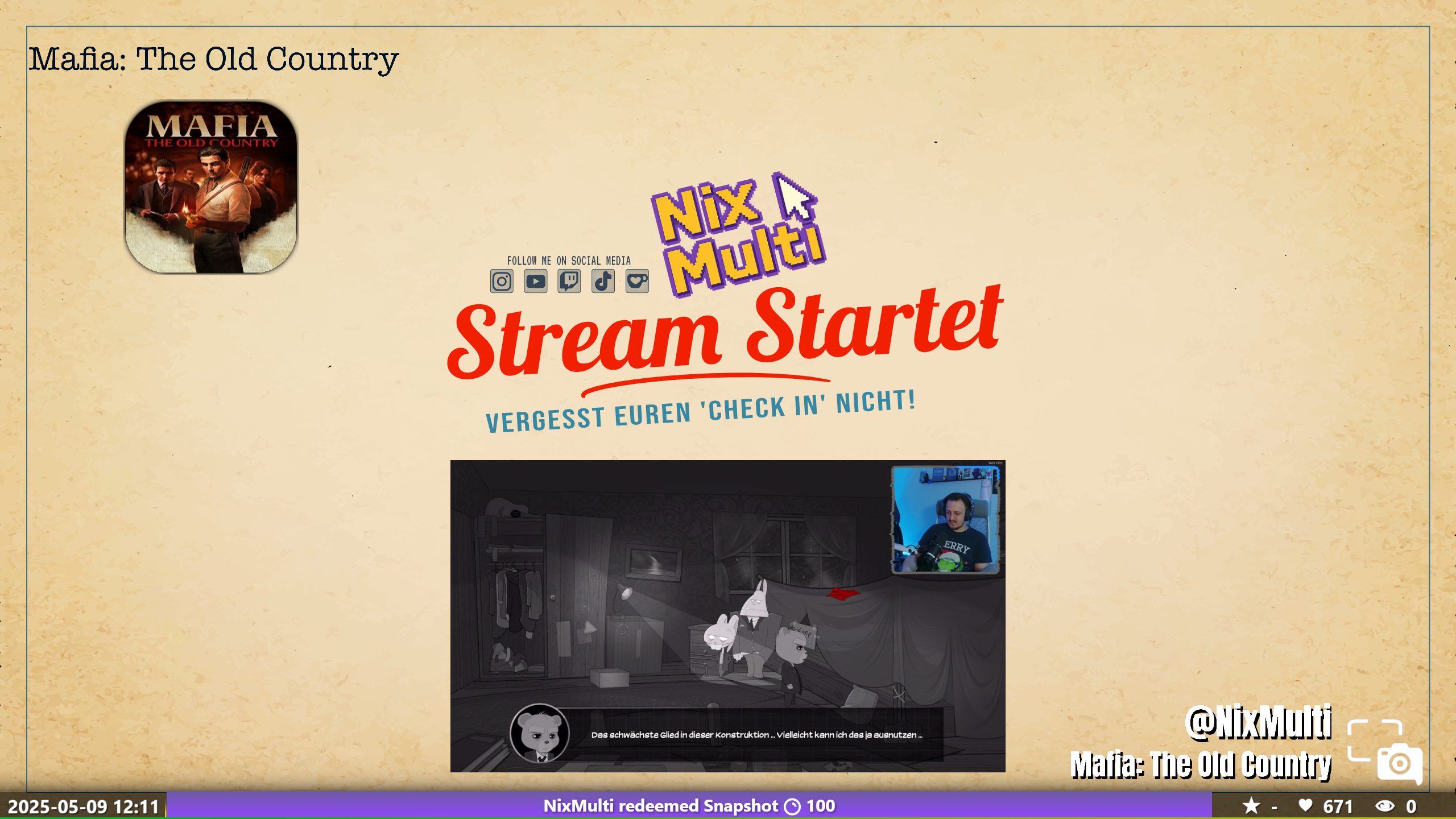 Stream-Moment