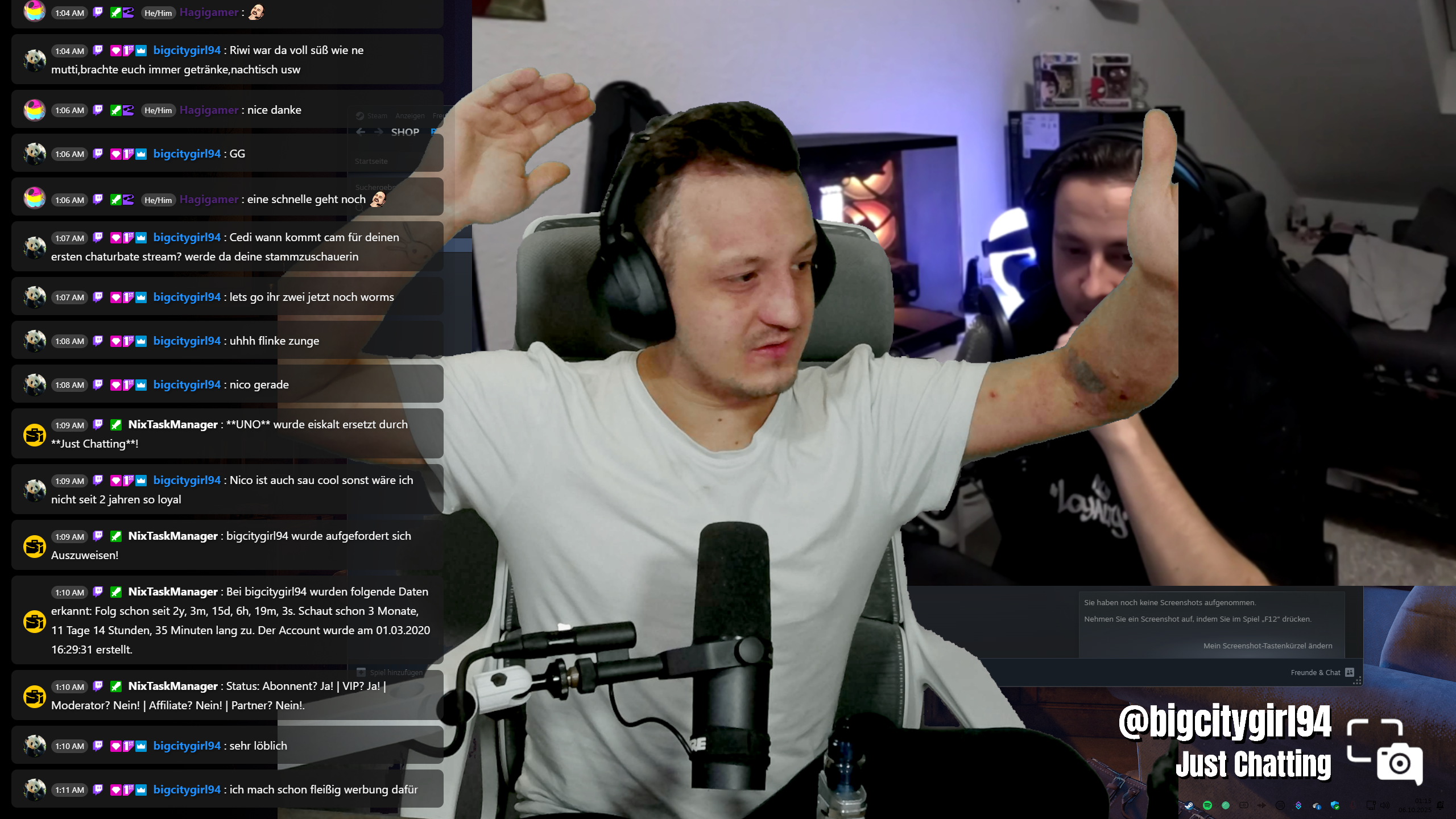 Stream-Moment